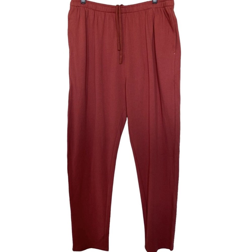 prAna Mens Momentum Pants Size XS Sweatpants Rust Athleisure Activewear